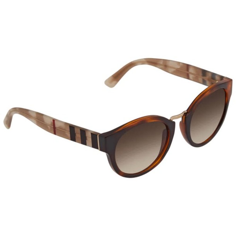 Burberry 50mm Oval Sunglasses
